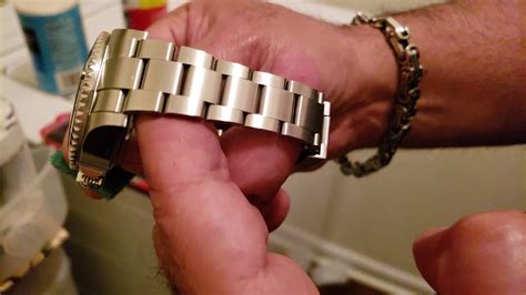 rolex scratch|how to remove rolex bracelet.